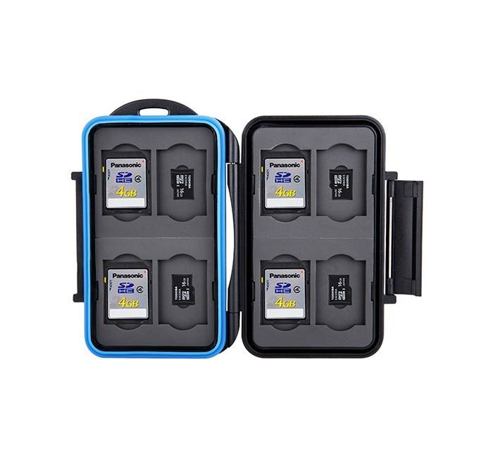 JJC JJC Minnekortetui for 8xSD + 8xMicroSD