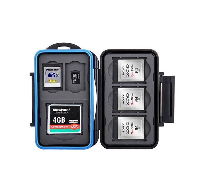 JJC JJC Minnekortetui for 1xCF + 2xSD + 3xXQD + 2xMSD
