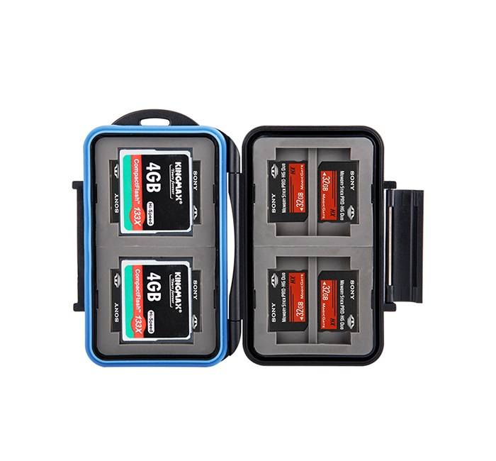 JJC JJC Minnekortetui for 4xCF + 8xMemory Stick Duo