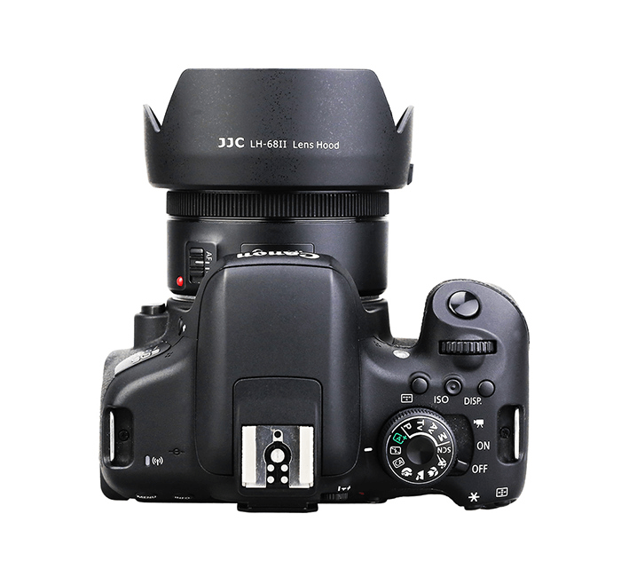 JJC JJC Solblender for Canon EF 50mm f/1.8 STM tilsvarer ES-68 (Tulpan)