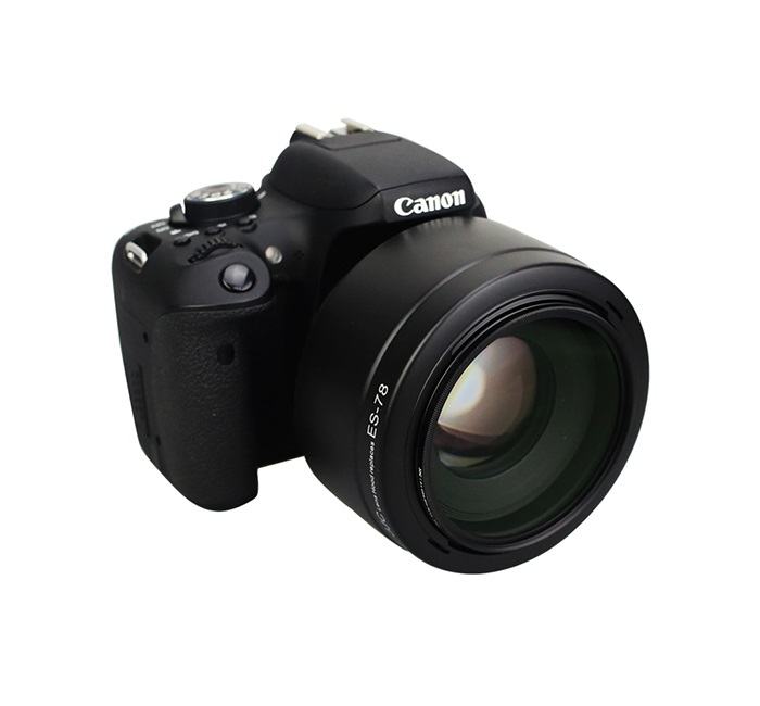 JJC JJC Solblender for Canon EF 50mm f / 1.2L USM tilsvarer ES-78