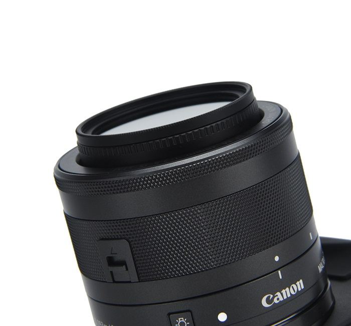 JJC JJC motljusskydd for Canon EF-M 28mm f/3.5 Macro IS STM Lens tilsvarer ES-22