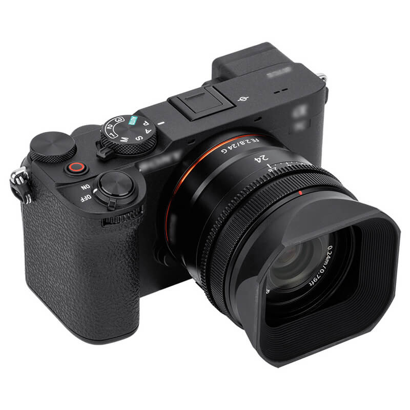 JJC JJC Solblender & deksel for Sony FE 24mm & f/2.8 G 40/50mm