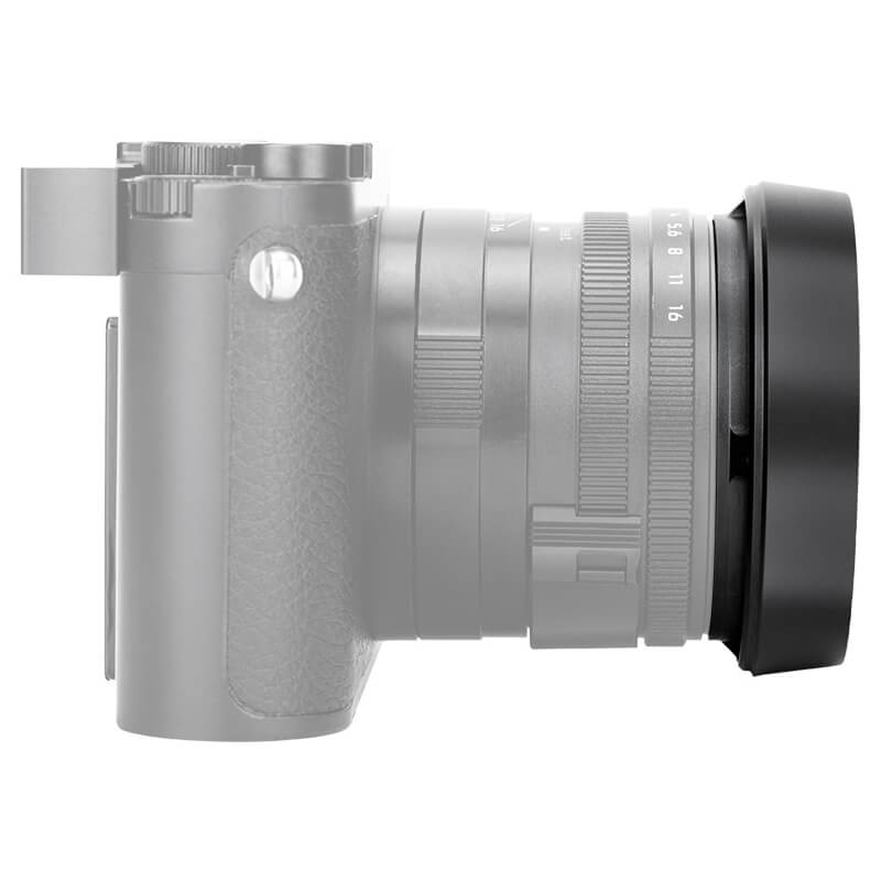 JJC JJC Solblender & deksel for Leica Q-Serien Q3 Q2 Q1 Svart