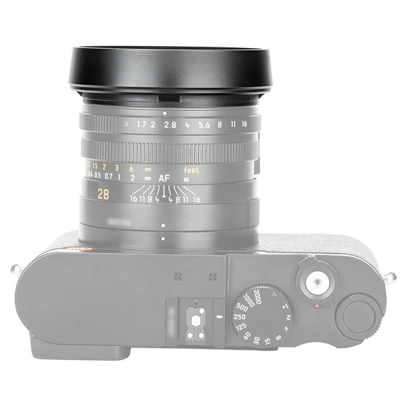 JJC JJC Solblender & deksel for Leica Q-Serien Q3 Q2 Q1 Svart