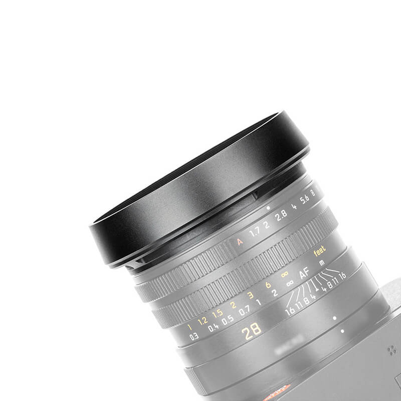 JJC JJC Solblender & deksel for Leica Q-Serien Q3 Q2 Q1 Svart