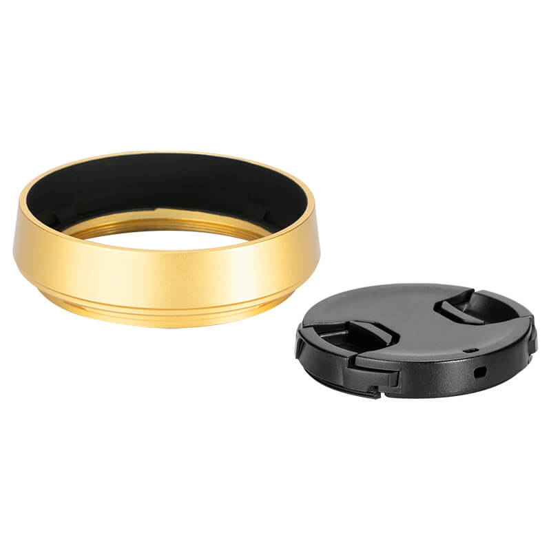 JJC JJC Solblender & deksel for Leica Q-Serien Q3 Q2 Q1 guld
