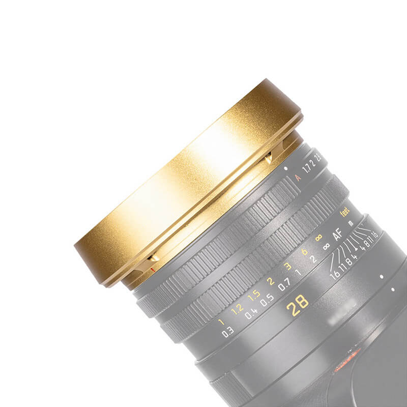 JJC JJC Solblender & deksel for Leica Q-Serien Q3 Q2 Q1 guld