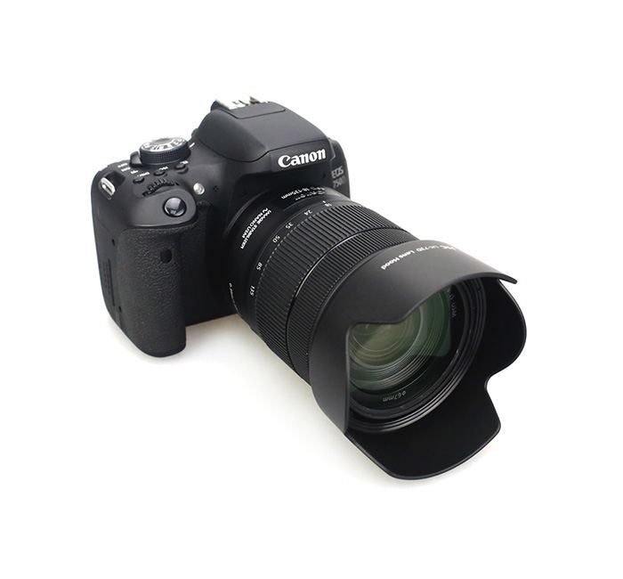 JJC JJC Solblender for Canon EF-S 18-135mm f/3.5-5.6 IS USM tilsvarer EW-73D