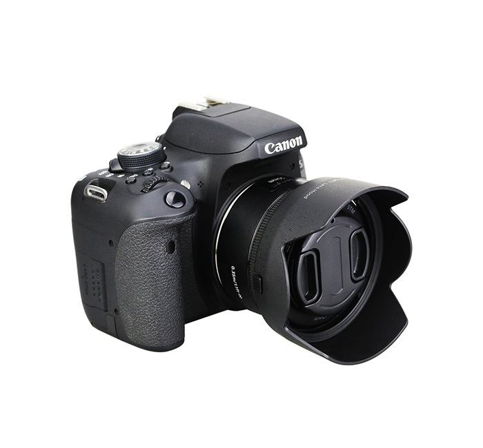JJC JJC Solblender for Canon EF 50mm f/1.8 STM tilsvarer ES-68 (Tulpan)
