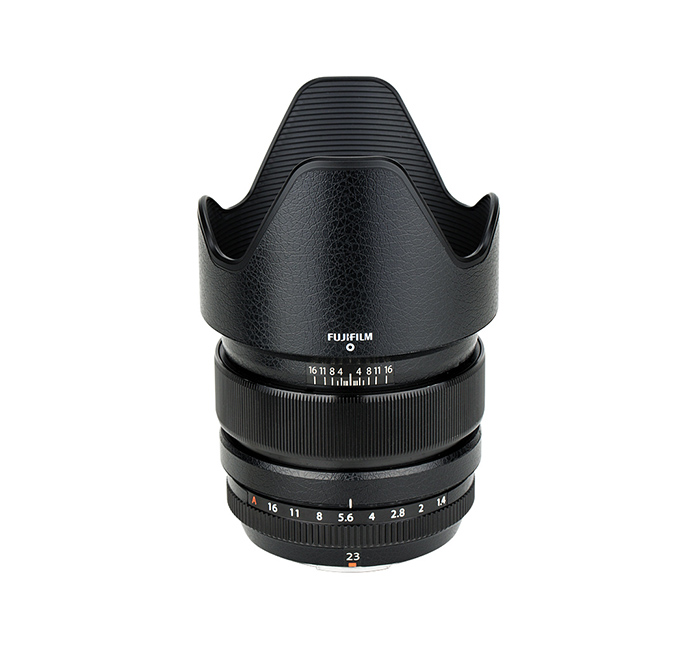 Kiwifotos Kiwifotos Skin for Fujifilm XF 23mm f / 1.4 R - svart skinntekstur