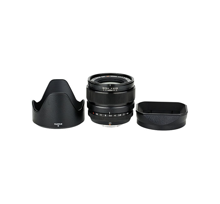 Kiwifotos Kiwifotos Skin for Fujifilm XF 23mm f / 1.4 R - svart skinntekstur