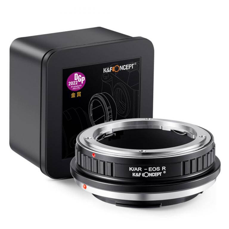 K&F Concept K&F Concept Objektivadapter for Konica AR objektiv for Canon EOS R kamerahus