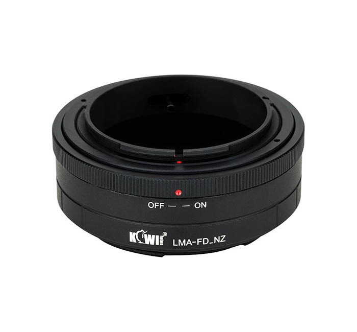 Kiwifotos Kiwifotos Objektivadapter till Canon FD for Nikon Z kamerahus