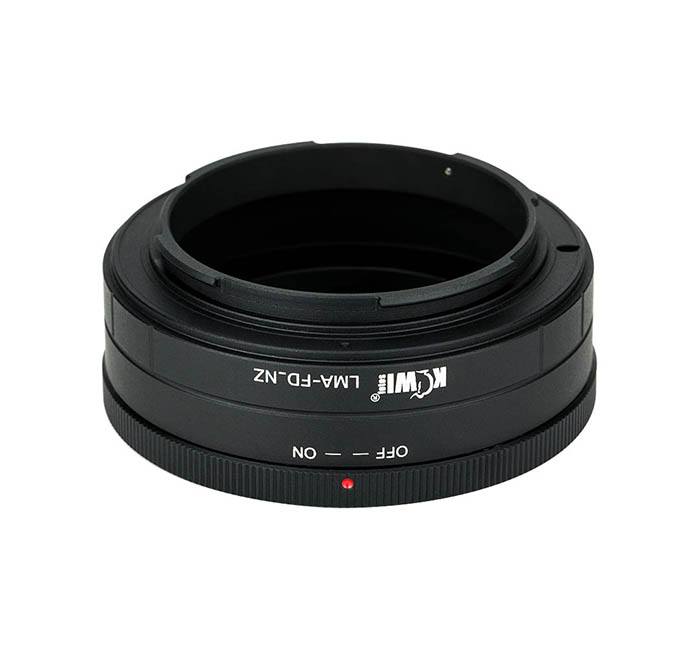 Kiwifotos Kiwifotos Objektivadapter till Canon FD for Nikon Z kamerahus