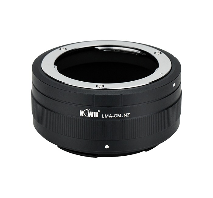 Kiwifotos Kiwifotos Objektivadapter till Olympus OM for Nikon Z kamerahus
