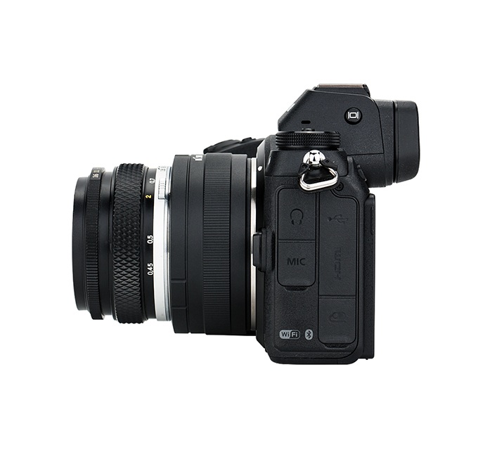Kiwifotos Kiwifotos Objektivadapter till Olympus OM for Nikon Z kamerahus