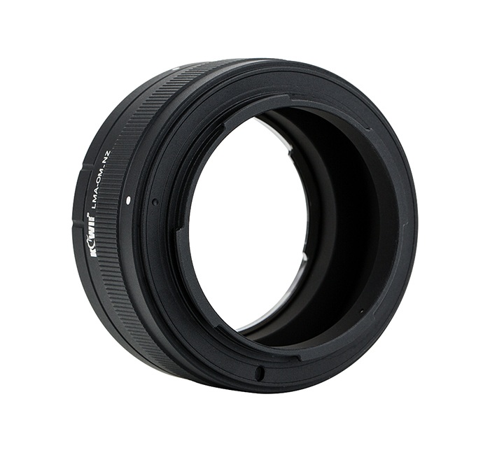 Kiwifotos Kiwifotos Objektivadapter till Olympus OM for Nikon Z kamerahus