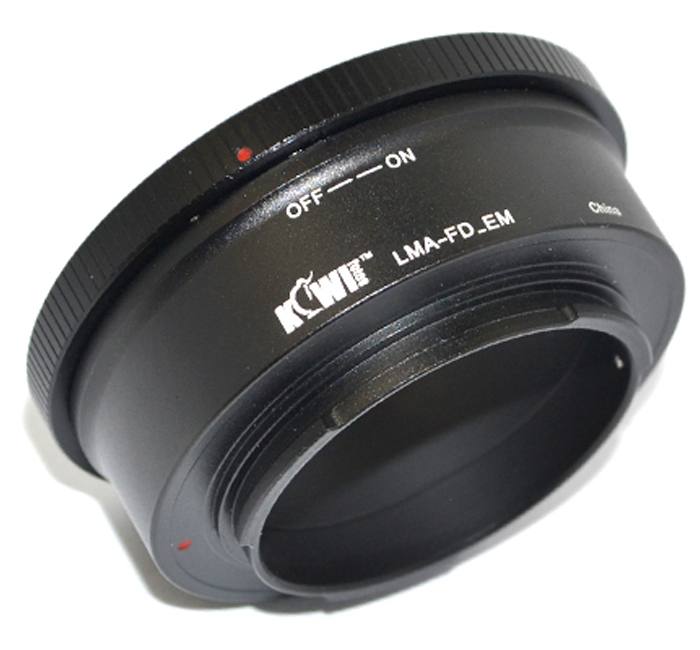 Kiwifotos Kiwifotos Objektivadapter till Canon FD for Sony E kamerahus