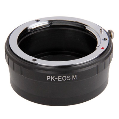 Unbranded Objektivadapter for Pentax K for Canon EOS M kamerahus