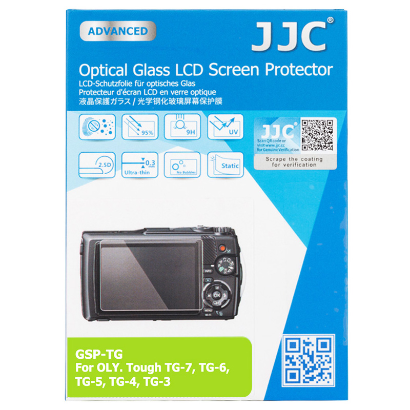 JJC JJC Skjermbeskytter for Olympus Tough optisk glass 9H