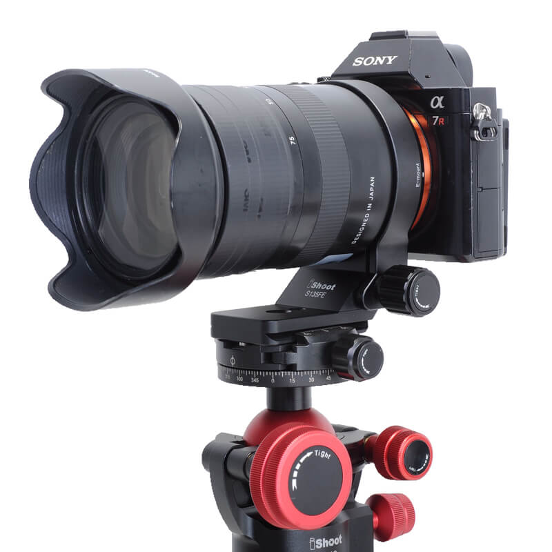 iShoot iShoot stativfeste for Sony FE 135mm F1.8 GM og mer