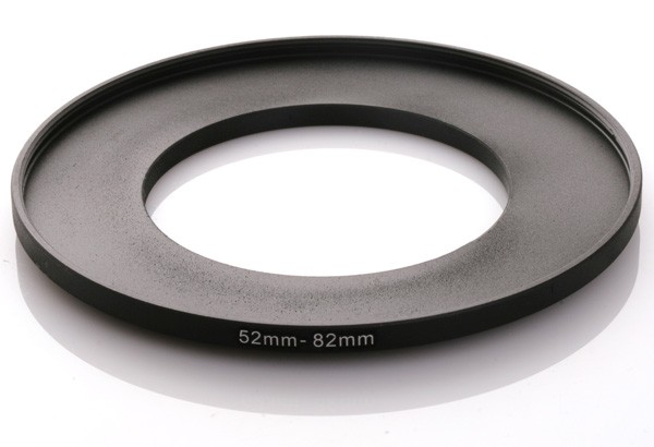 Kiwifotos Step-up-ring 52-82mm – gjør filtergjengene større