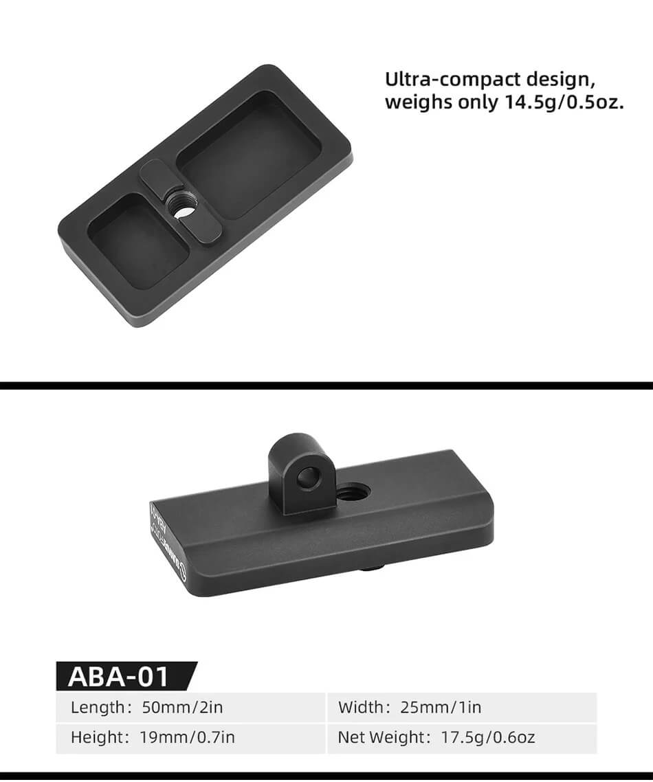 Sunwayfoto Sunwayfoto aba-01 harris bipod-adapter till Arca Swiss klämma
