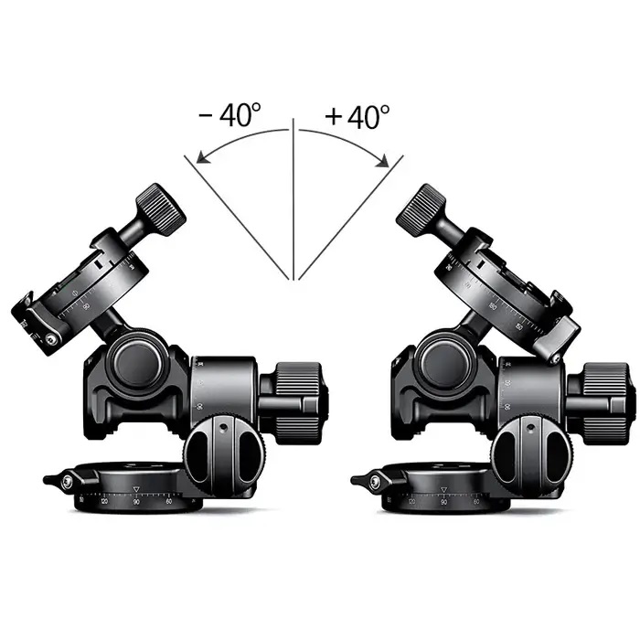 Sunwayfoto Sunwayfoto Geared Head GH-PRO II - giretthode for presis justering