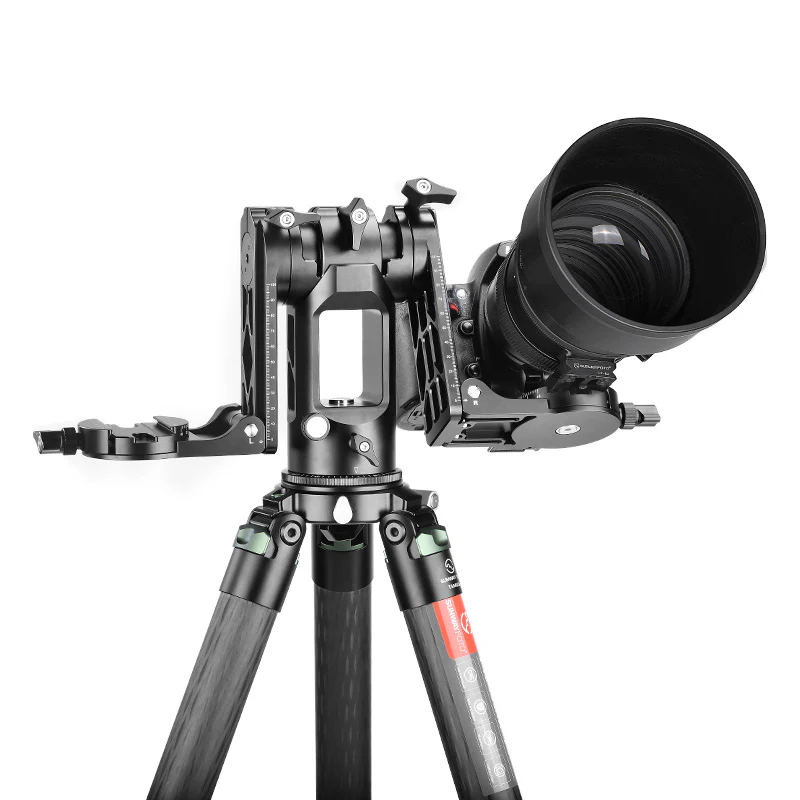 Sunwayfoto Sunwayfoto GH-PRO II Dobbel gimbalhoode for teleobjektiv og viltfoto