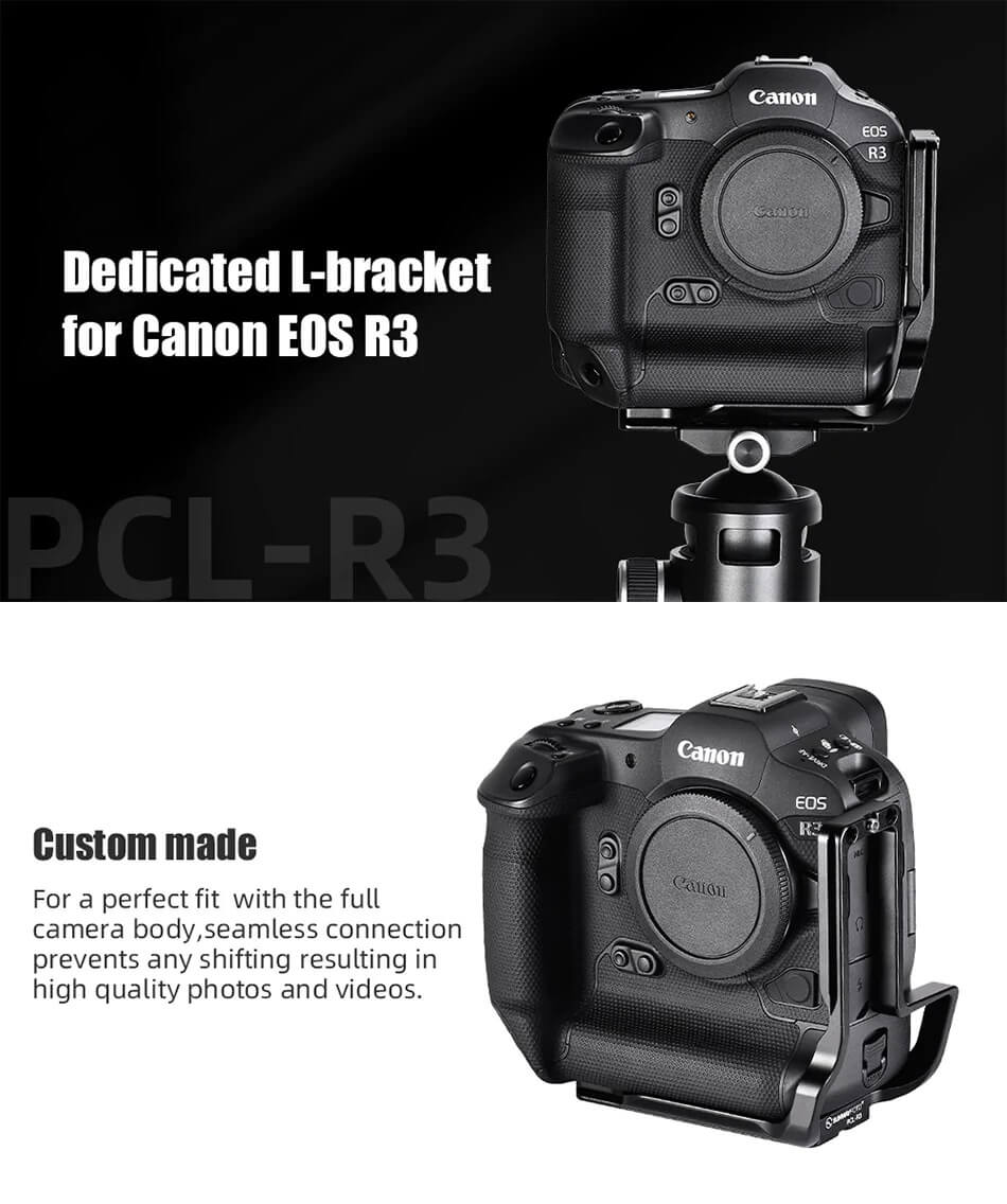 Sunwayfoto Sunwayfoto l-bracket for Canon EOS R3