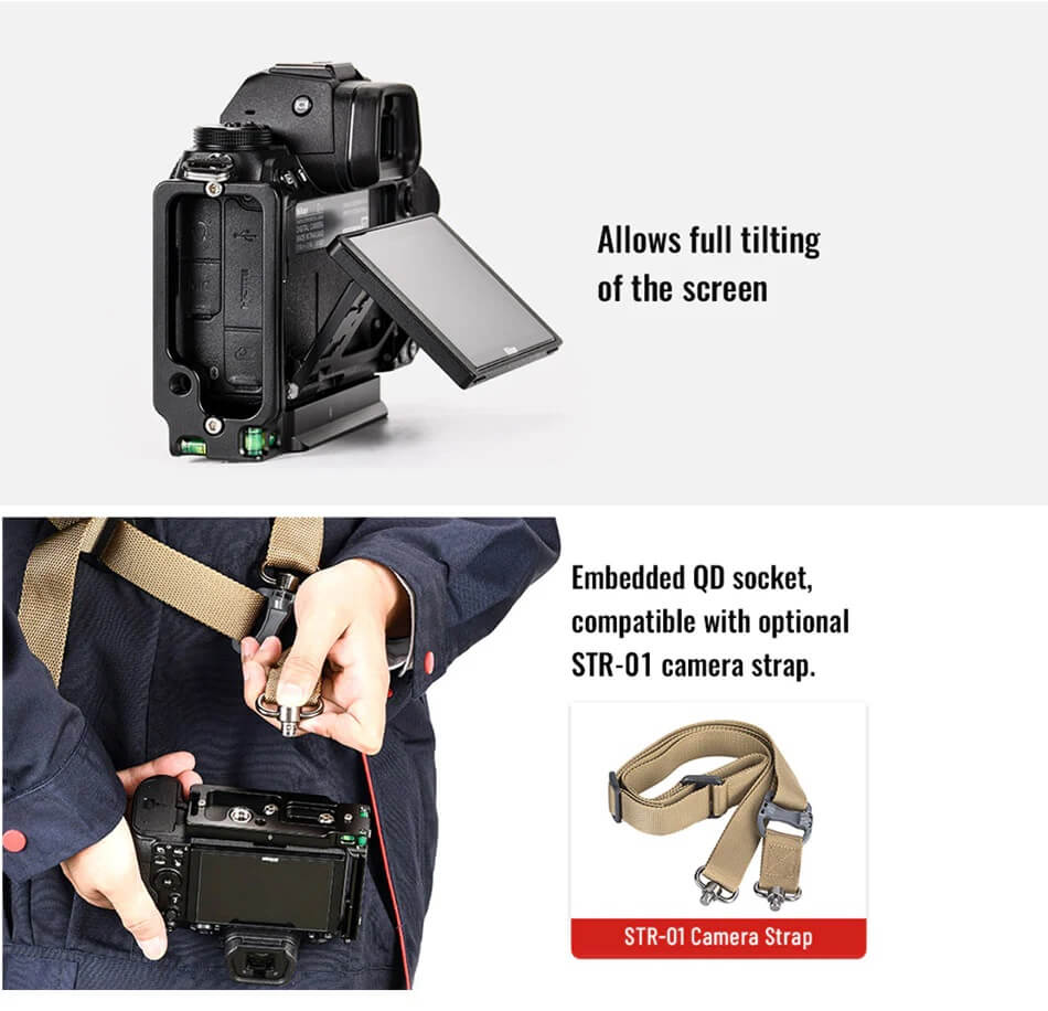 Sunwayfoto Sunwayfoto l-bracket for Nikon Z6/Z7/Z6 II/Z7 II