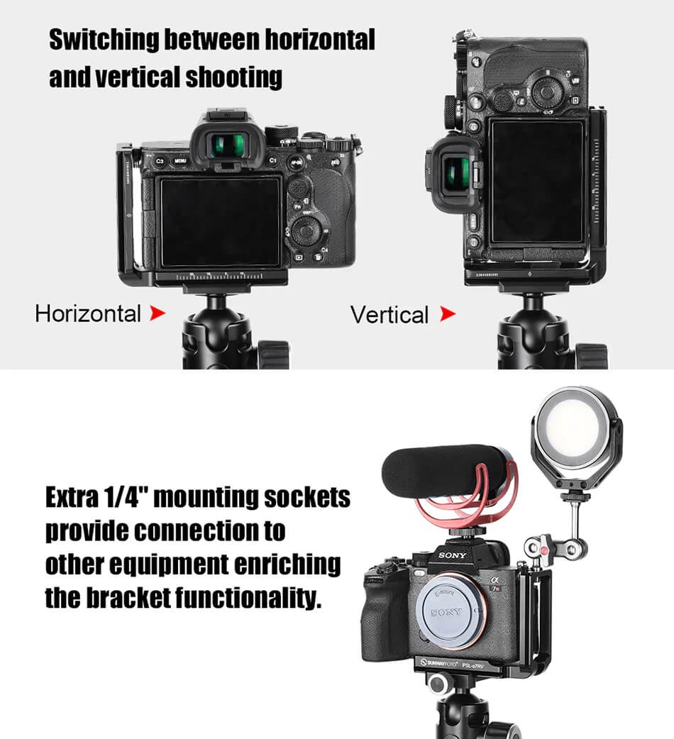 Sunwayfoto Sunwayfoto l-bracket for Sonyy A7Rv
