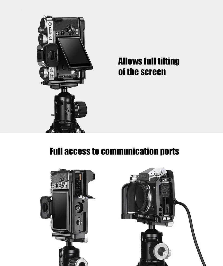 Sunwayfoto Sunwayfoto l-bracket med håndgrep for Fujifilm X-T5