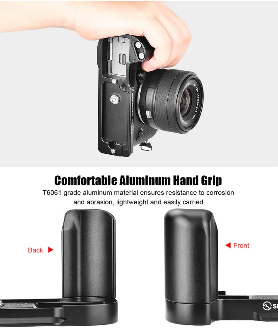 Sunwayfoto Sunwayfoto l-bracket med håndgrep for Fujifilm X-T50