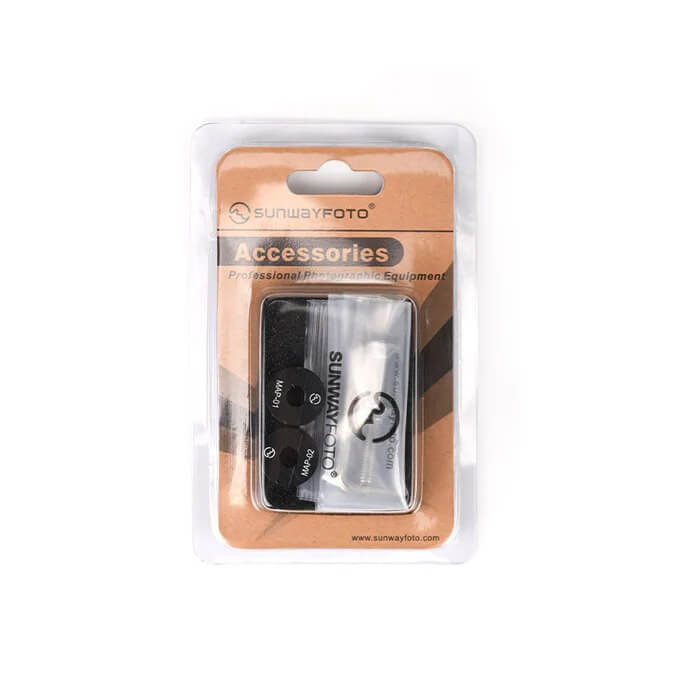 Sunwayfoto Sunwayfoto map-01 adapter som tilpasser Arca Swiss till manfrotto kulleder