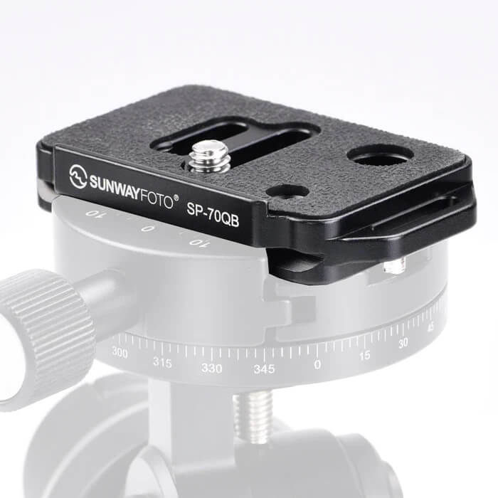 Sunwayfoto Sunwayfoto sp-70qb kameraplatta for kameran med qd sikkerhetsfeste