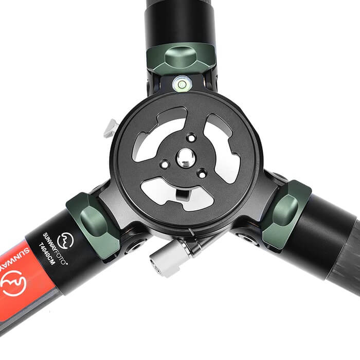 Sunwayfoto Sunwayfoto T4040CM karbonfiberstativ 161cm for tung utstyr foto/jakt 40 kg