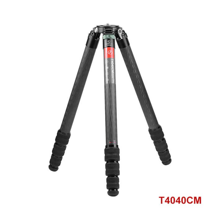 Sunwayfoto Sunwayfoto T4040CM karbonfiberstativ 161cm for tung utstyr foto/jakt 40 kg