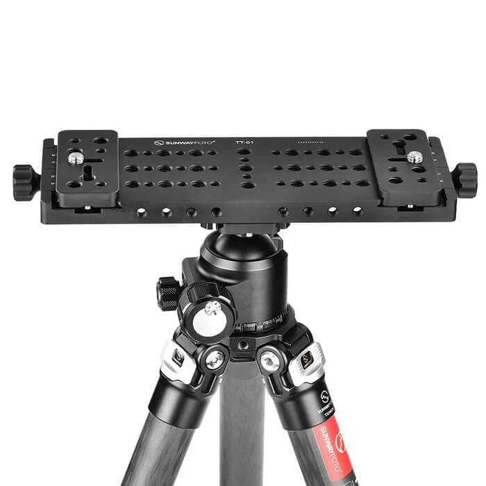 Sunwayfoto Sunwayfoto tt-01 multifunktionell monteringsplattform 285x91mm med arca-skena
