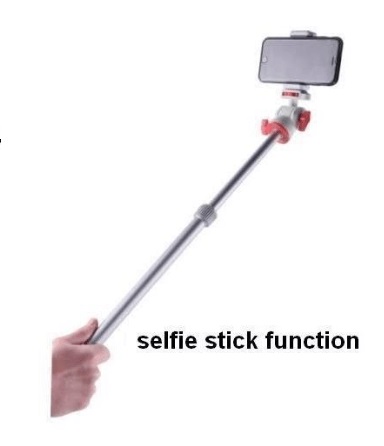 Nest Nestk Multifunktionell selfiestang/kamerastativ med mobilholder