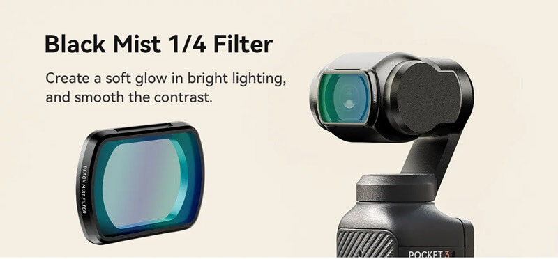Ulanzi Ulanzi PK-01 Black Mist-filter for DJI Osmo Pocket 3