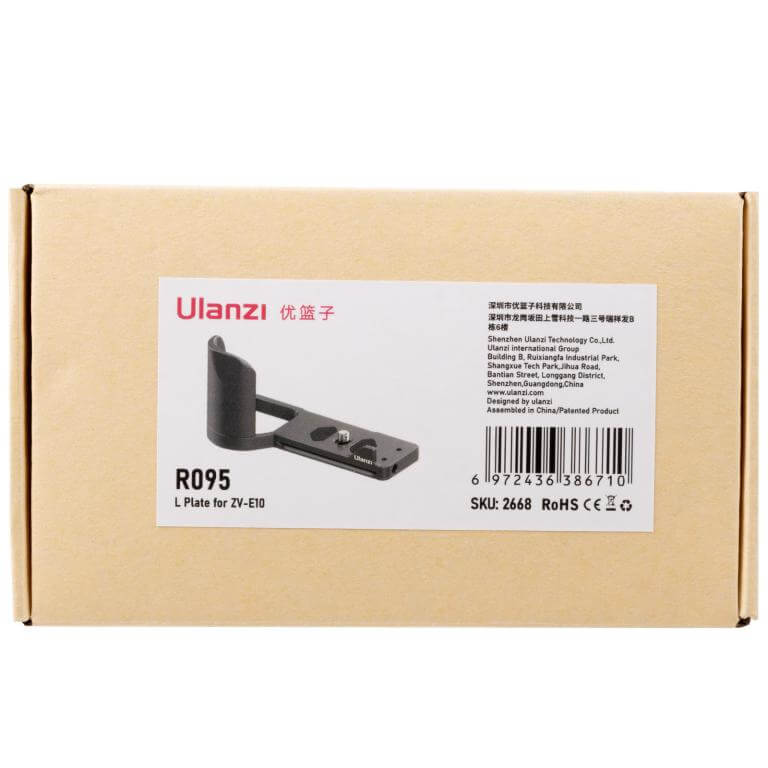 Ulanzi Ulanzi r095 l-bracket med handtag for Sonyy zv-e10