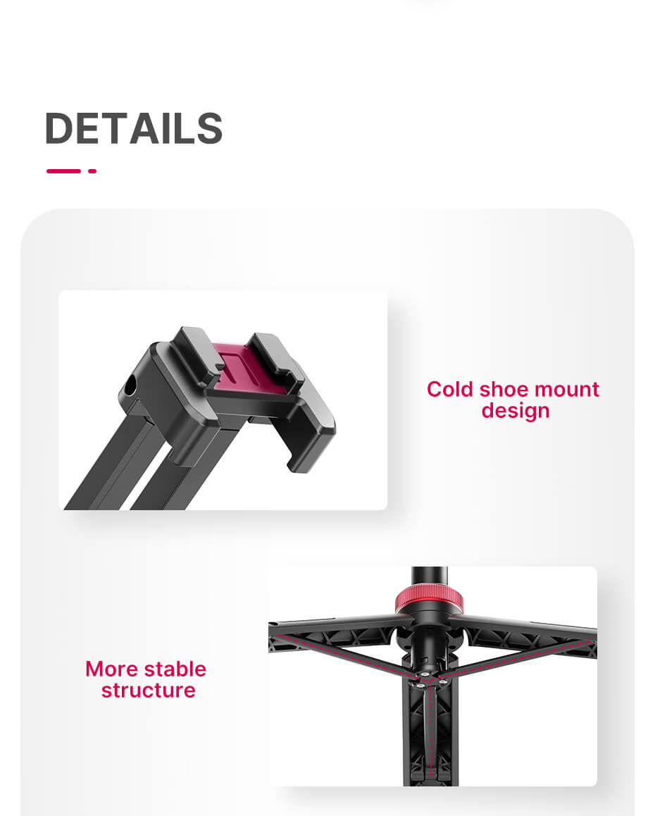 Ulanzi Ulanzi Stativ & selfiestang 109cm 2-i-1-paket for kamera och mobil