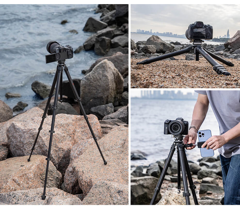 Ulanzi Ulanzi Zero-Y Kamerastativ 156cm av karbonfiber med Coman kulehode